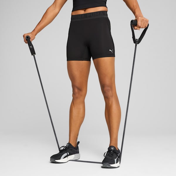 LACE Women's High-Waisted 5" Short Tights, PUMA Black, extralarge